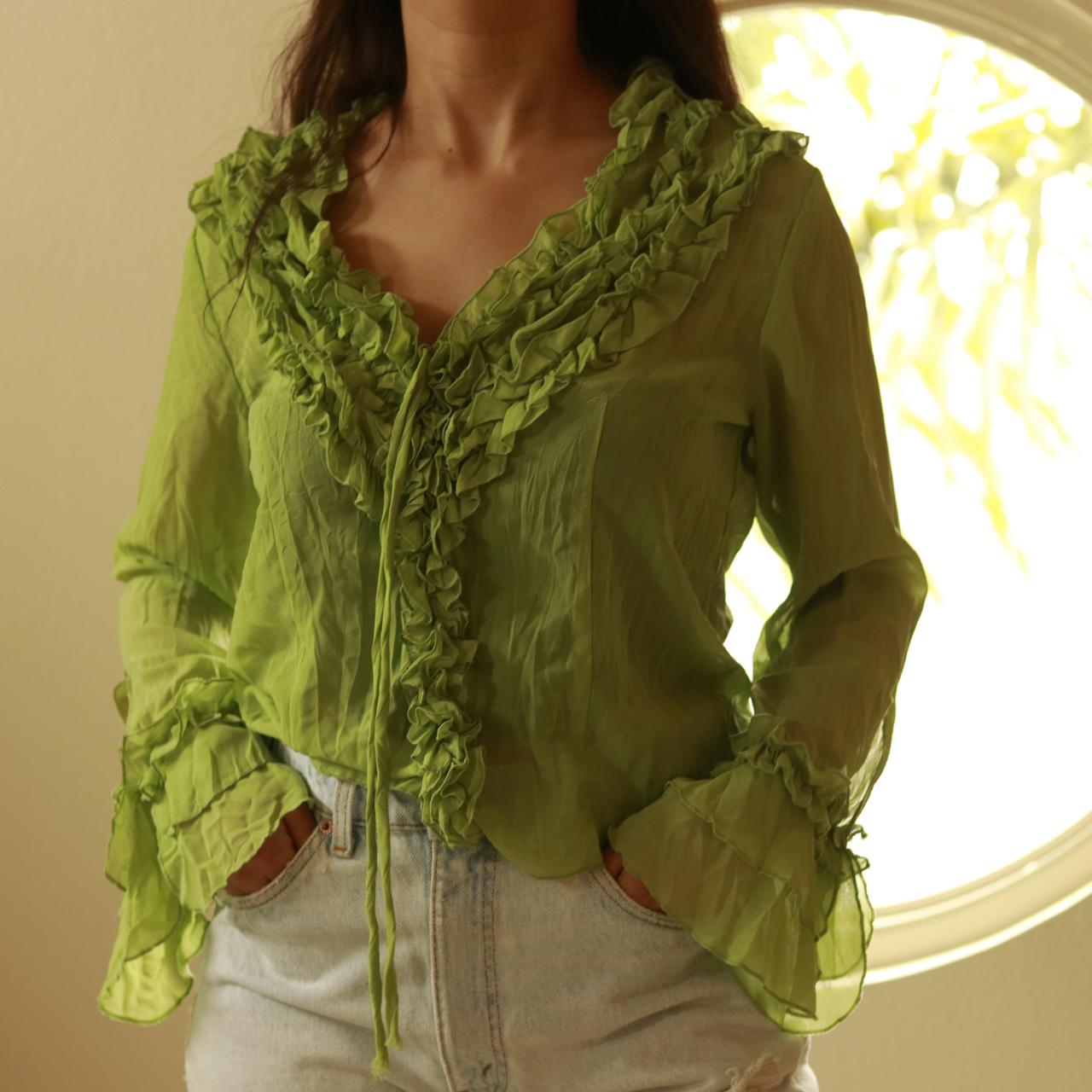 The Lettuce Blouse